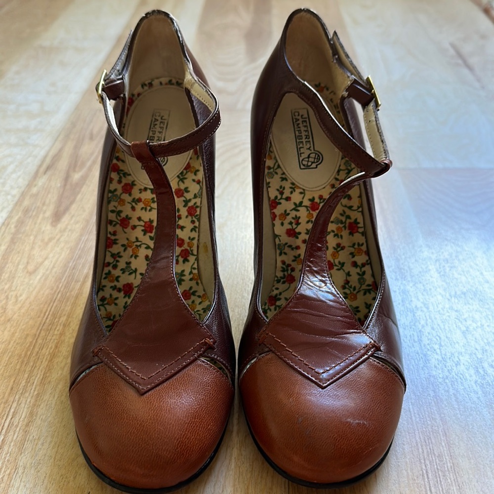 Jeffrey Campbell Mary Jane Style Heels Size 8